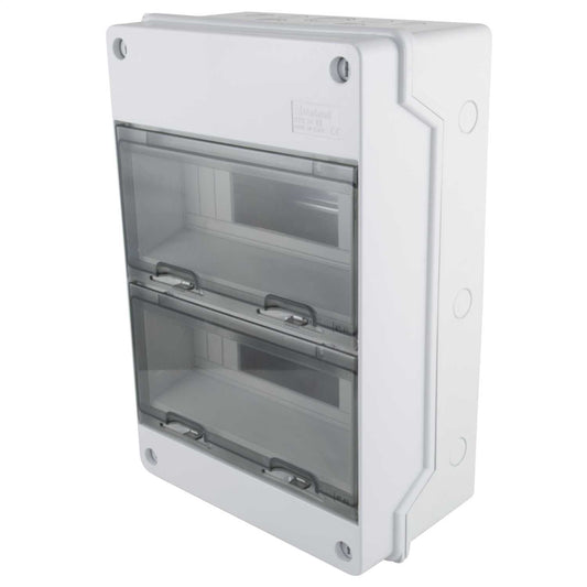MCG 24 Module Insulated Enclosure with Access Window and DIN Rail