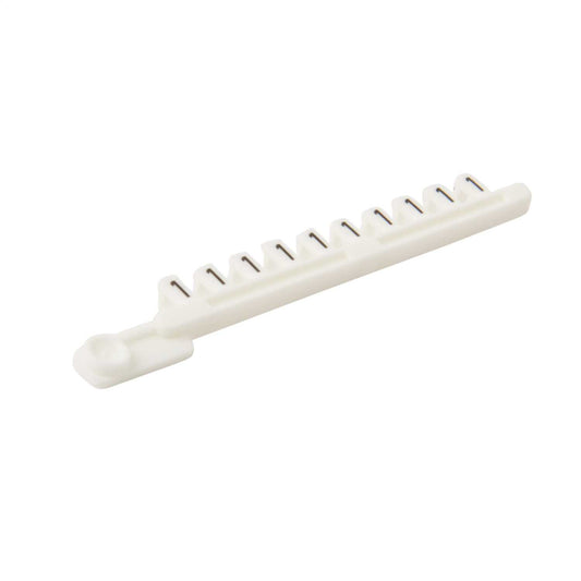 Wieland Numbered Marker Strips for Wieland Terminals "1" (Pack of 25 Strips)