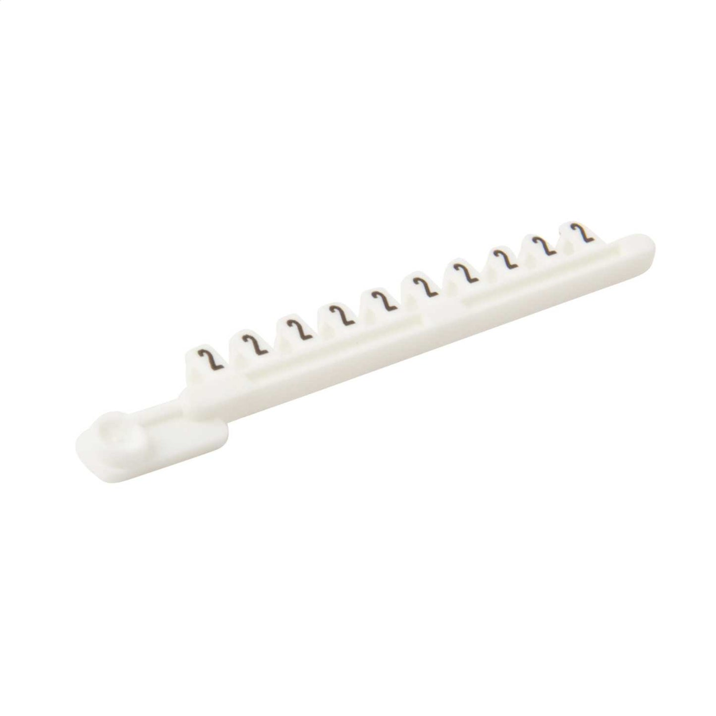 Wieland Numbered Marker Strips for Wieland Terminals "2" (Pack of 25 Strips)