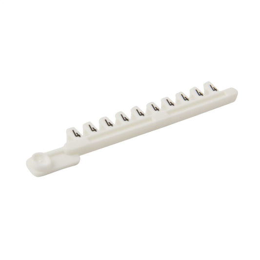 Wieland Numbered Marker Strips for Wieland Terminals "4" (Pack of 25)