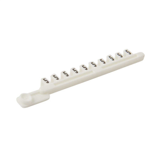 Wieland Numbered Marker Strips for Wieland Terminals "5" (Pack of 25)