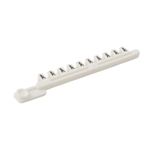 Wieland Lettered Marker Strips for WK Terminals "A" (Pack of 25)