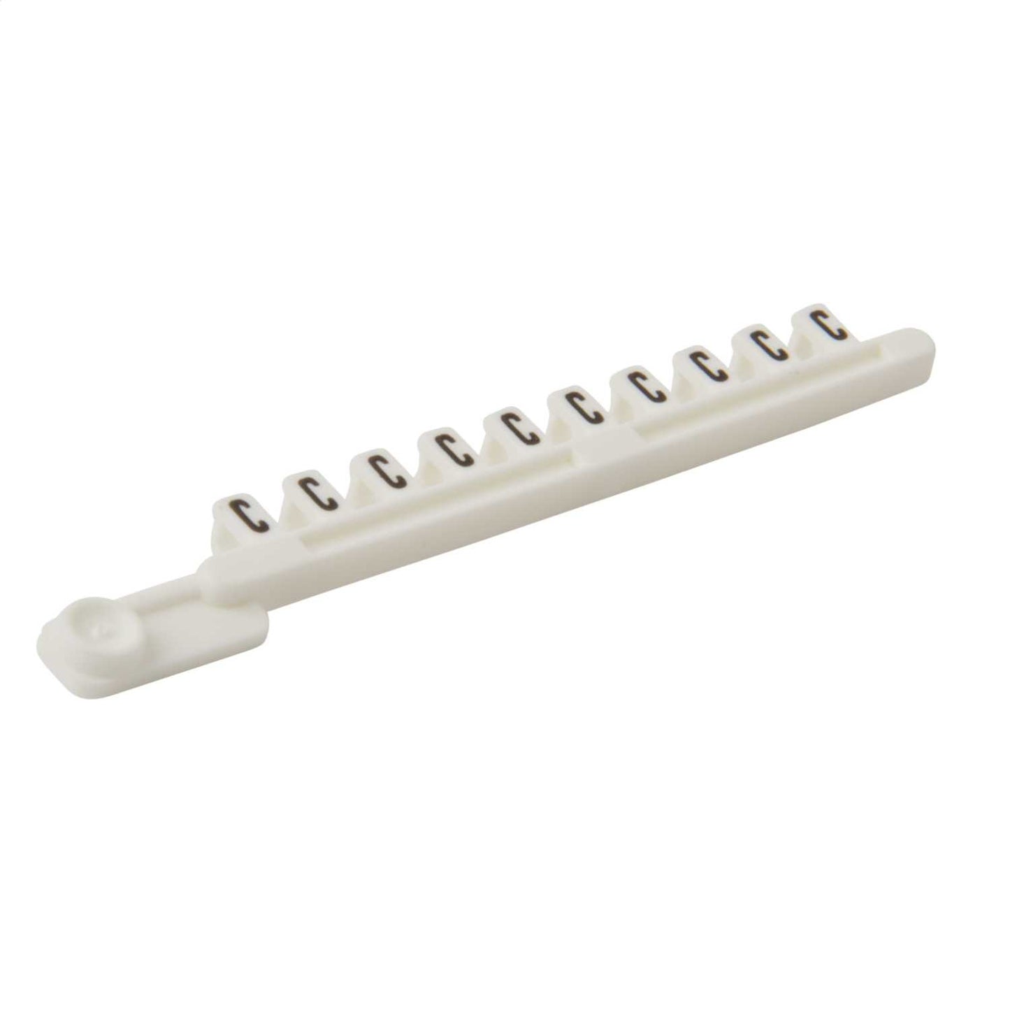Wieland Lettered Marker Strips for WK Terminals "C" (Pack of 25)