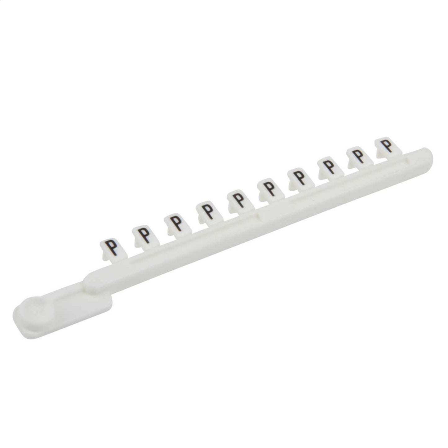 Wieland Lettered Marker Strips for WK Terminals "P" (Pack of 25)
