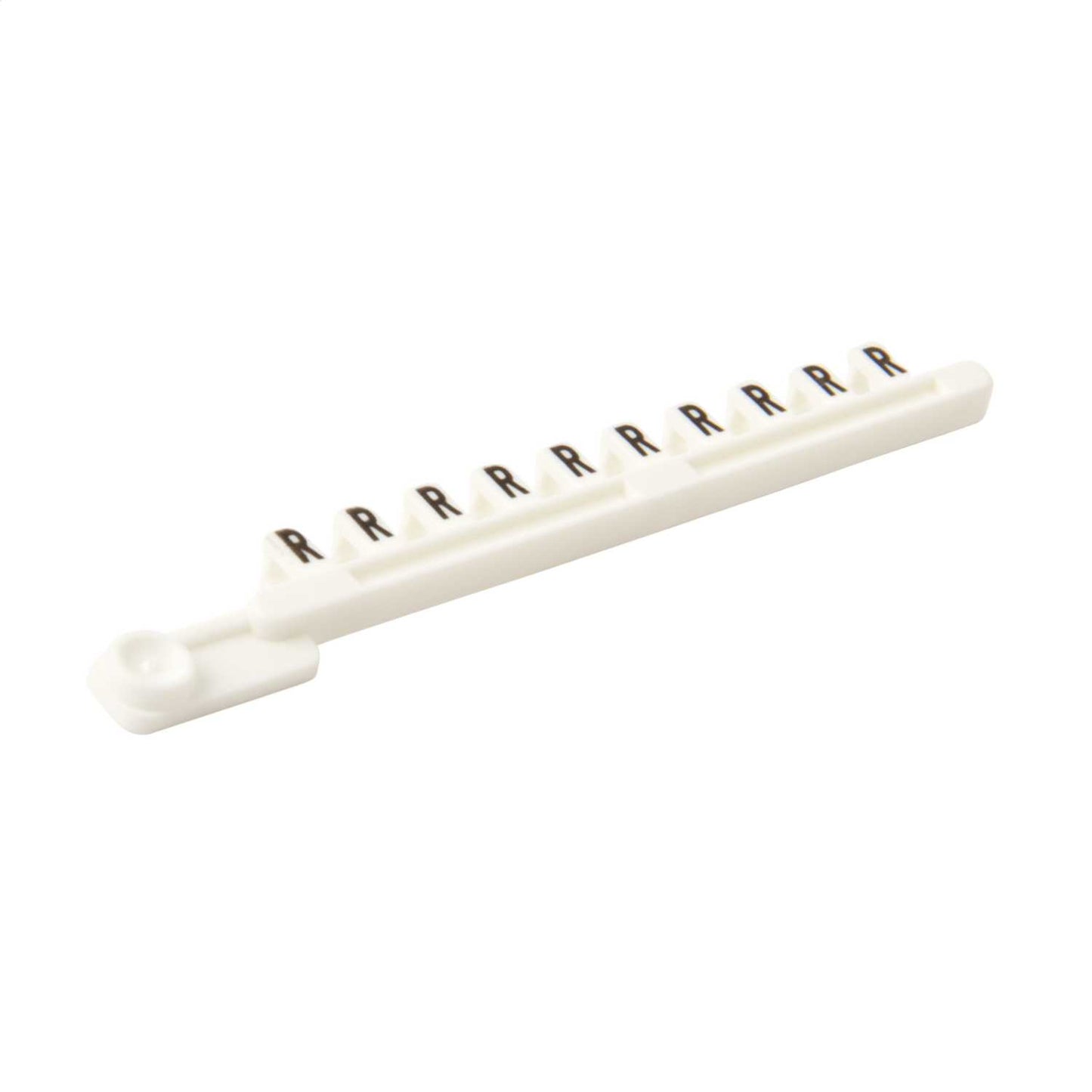 Wieland Lettered Marker Strips for WK Terminals "R" (Pack of 25)