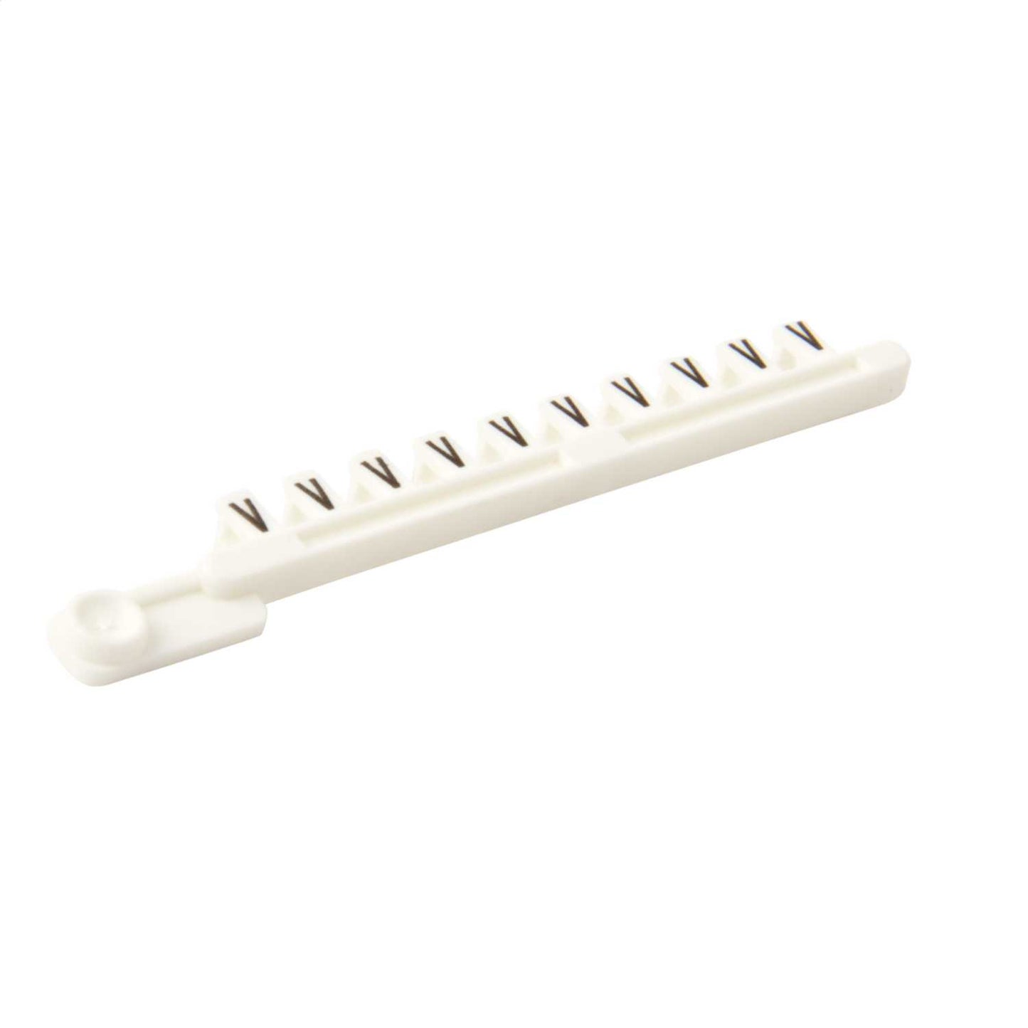 Wieland Lettered Marker Strips for WK Terminals "V" (Pack of 25)