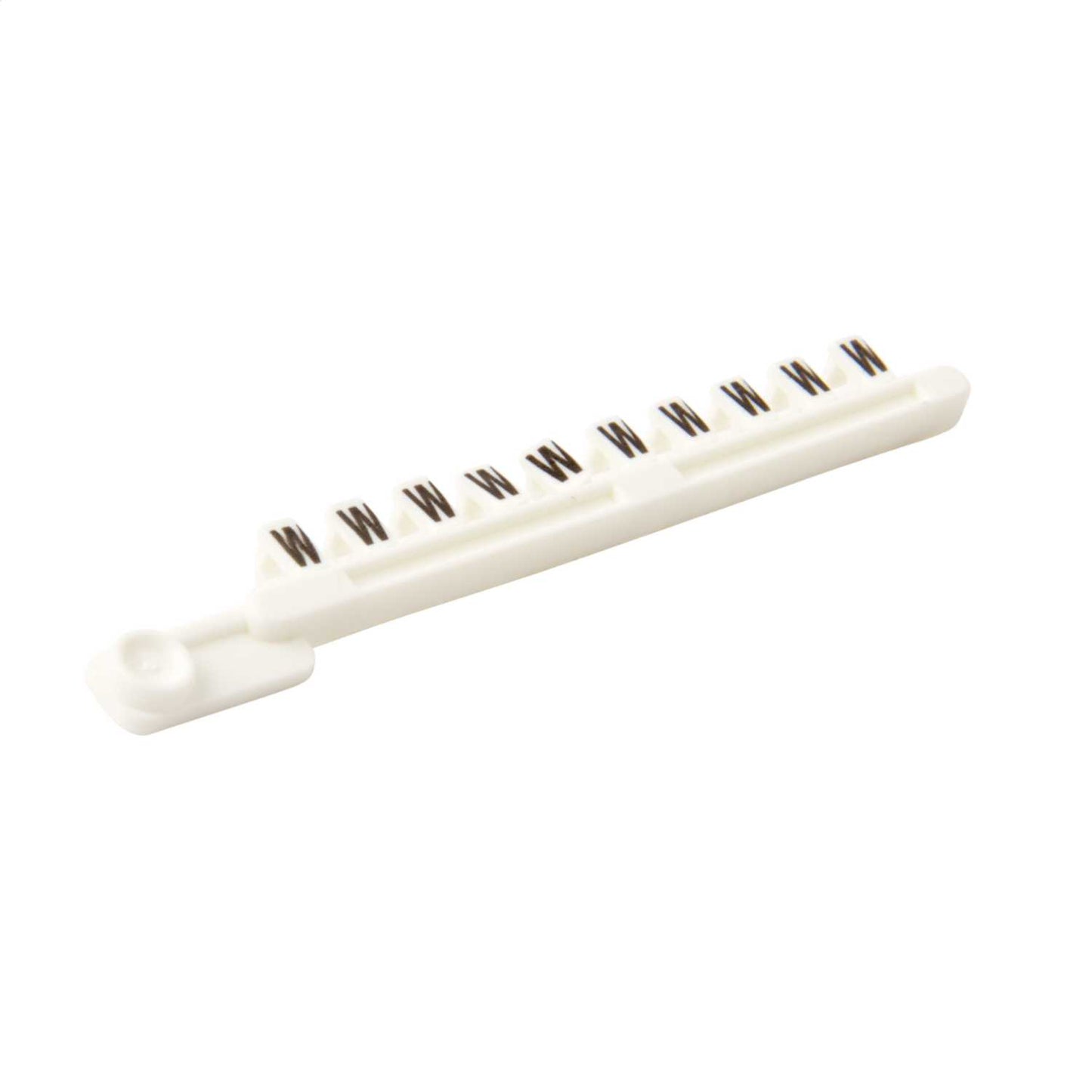 Wieland Lettered Marker Strips for WK Terminals "W" (Pack of 25)