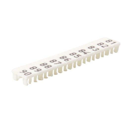 Wieland Numbered Marker Strips for WK2.5U Terminals "81-90" (Pack of 25)