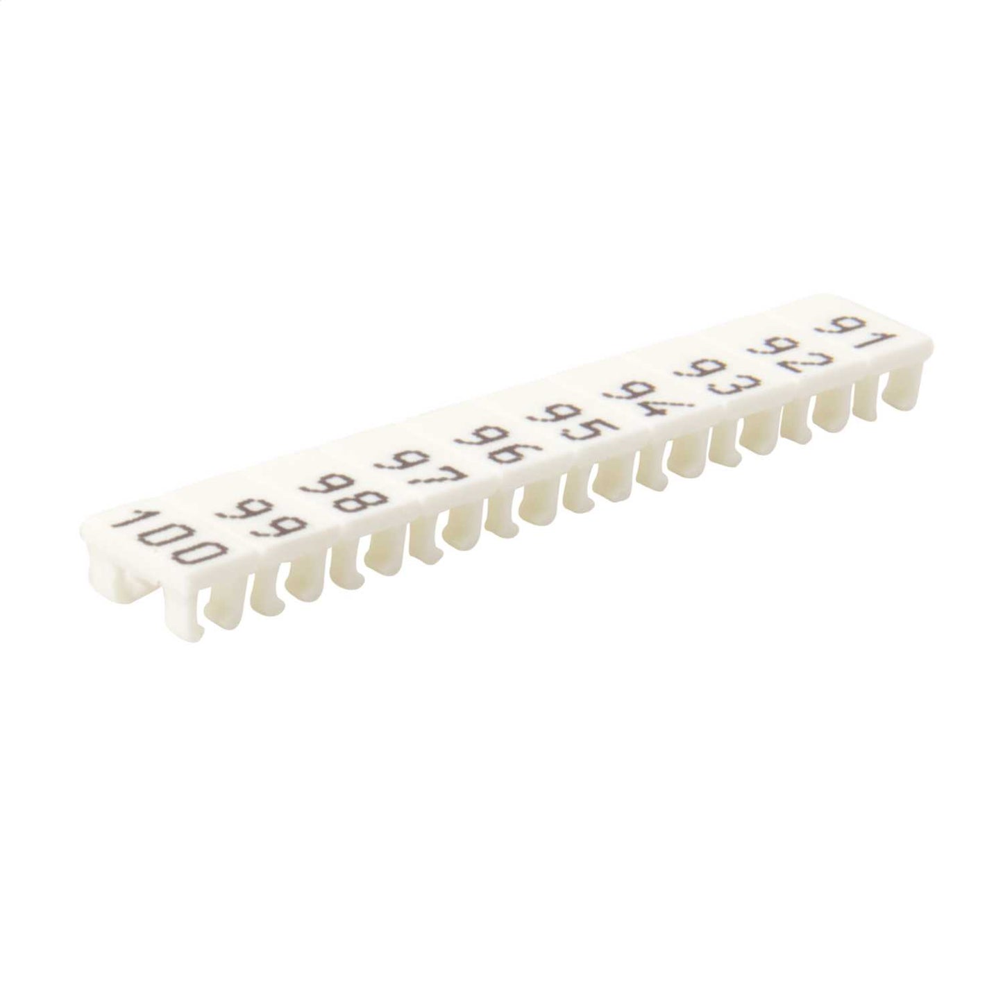 Wieland Numbered Markers for WK2.5U Terminals "91-100" (Pack of 25)