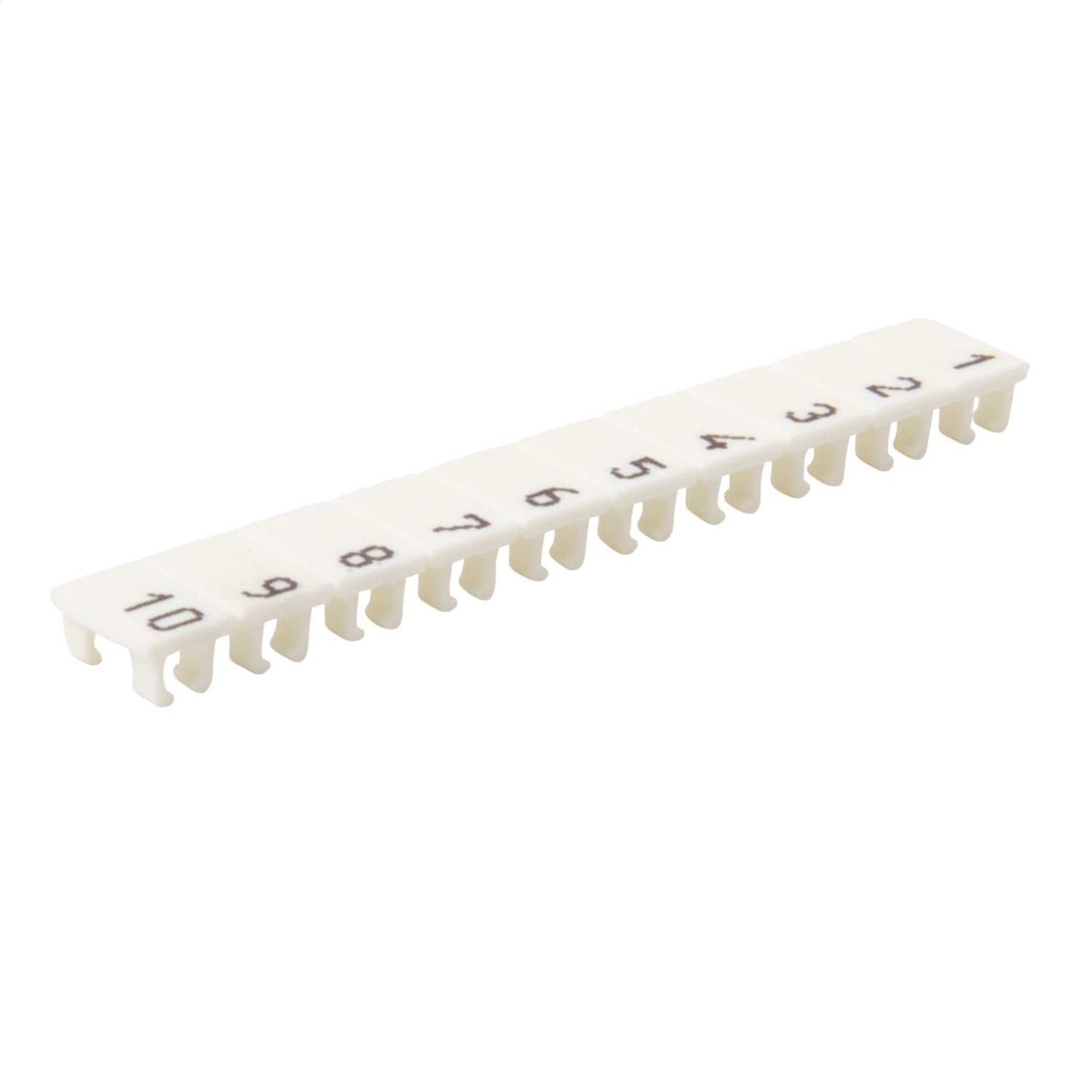 Wieland Numbered Marker Strips for WK4U Terminals "1-10" (Pack of 25)