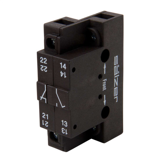 Salzer 1 NO 1 NC Auxiliary for 20 to 40A for APM Switch Range