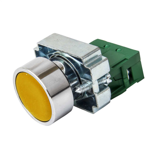 MCG Flush Momentary 1 NO Pushbutton Amber