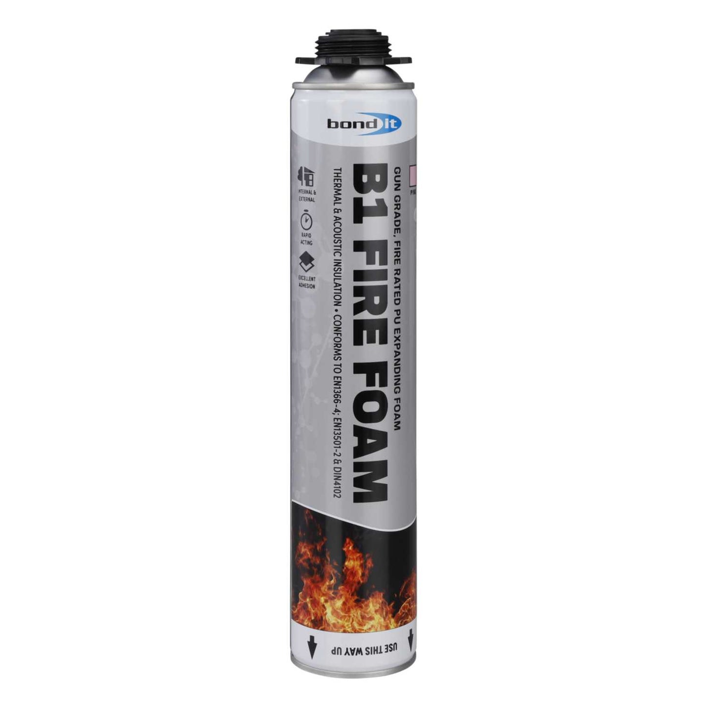 Bond-it B1 Fire Resistant Gun Grade Expanding PU Foam 750ml