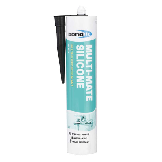 Bond-it Multi-Mate Multi Purpose Silicone Black 300ml