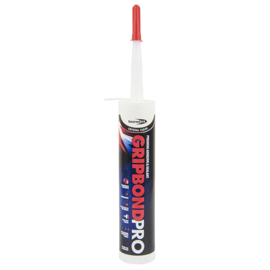 Bond-it Gripbond Pro Hybrid Sealant and Adhesive Clear 310ml