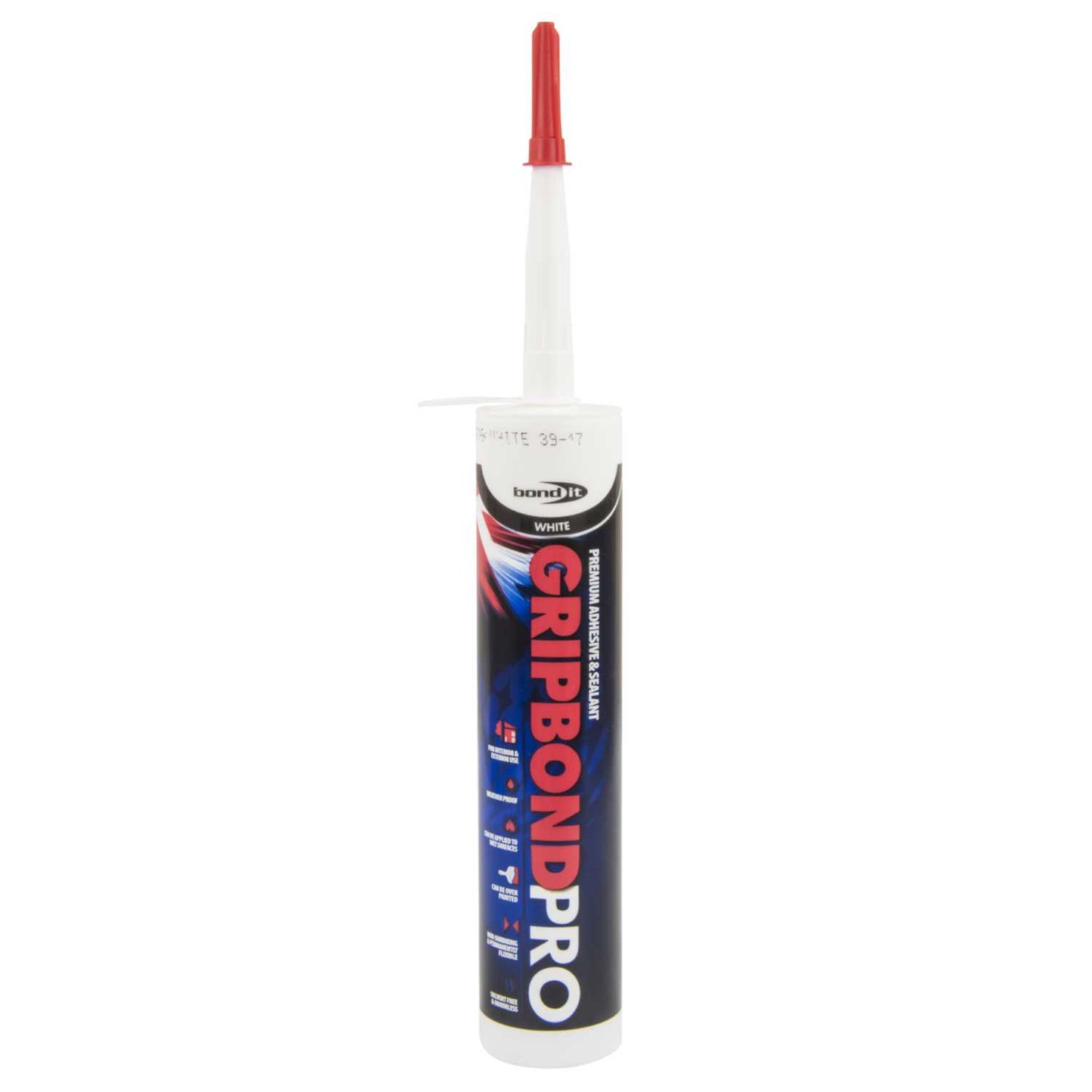 Bond-it Gripbond Pro Hybrid Sealant and Adhesive White 310ml