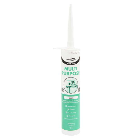 Bond-it Multi-Mate Multi Purpose Silicone White 300ml