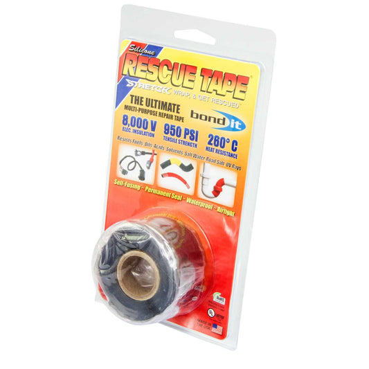 Bond-it 25.4mm x 3.66m Rescue Tape Black