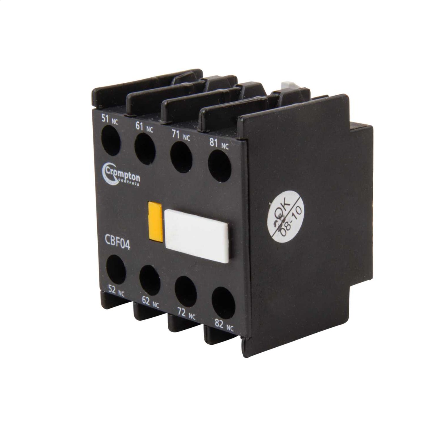 Crompton Top Mount Auxiliary 10A 4 NC Contacts