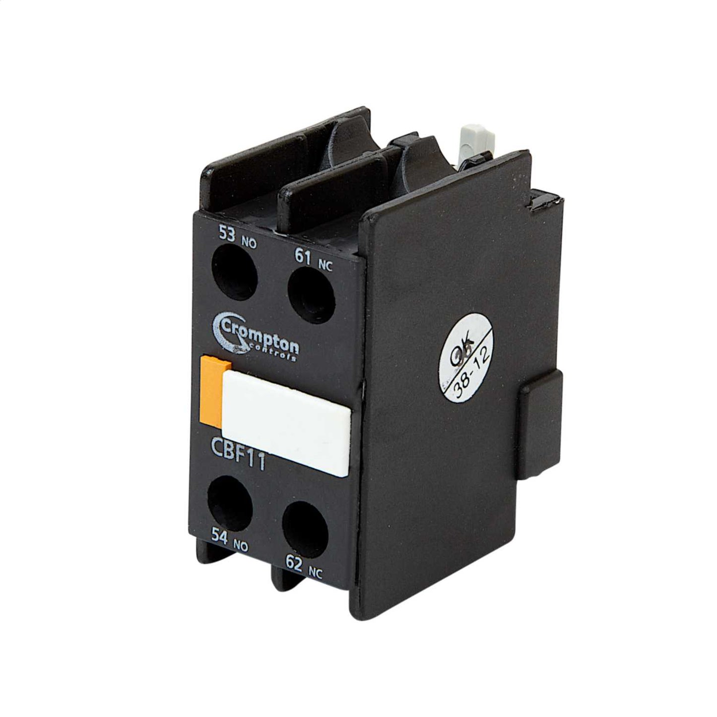Crompton Top Mount Auxiliary 10A 1 NO + 1 NC Contacts