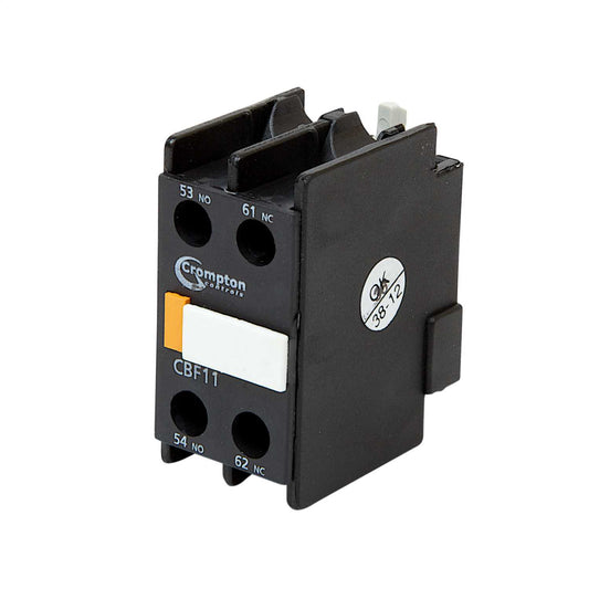 Crompton Top Mount Auxiliary 10A 1 NO + 1 NC Contacts