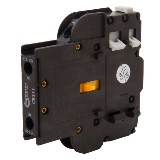 Crompton Side Mount Auxiliary 10A 1 NO + 1 NC Contacts