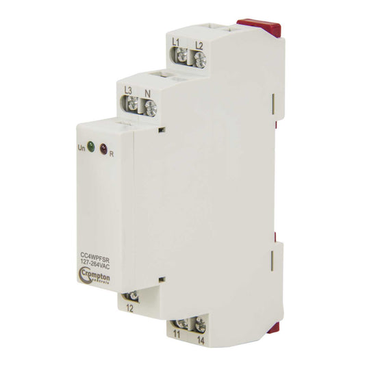 Crompton 4 Wire 3 Phase and Neutral Failure and Sequence Voltage Relay