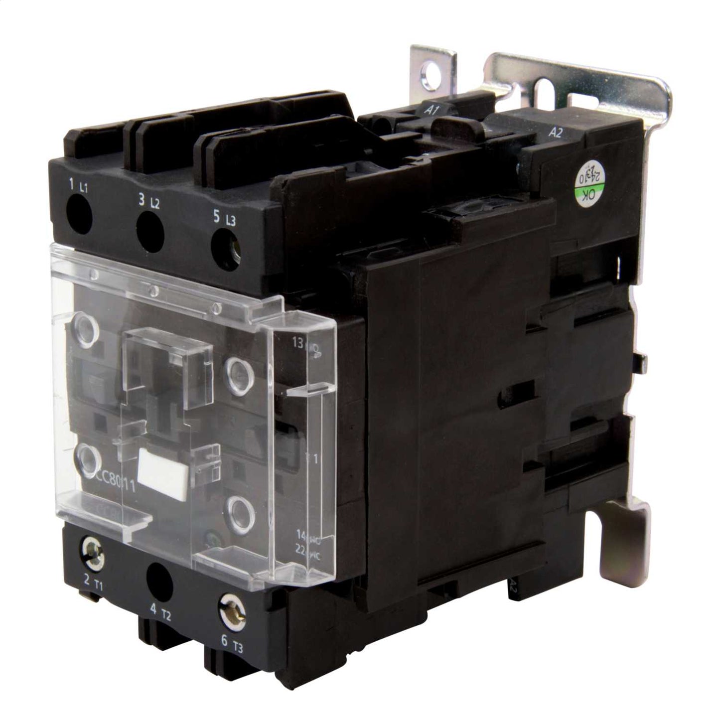 Crompton 55kW Contactor 3 NO Contacts 24V Coil 1 NO + 1 NC Aux