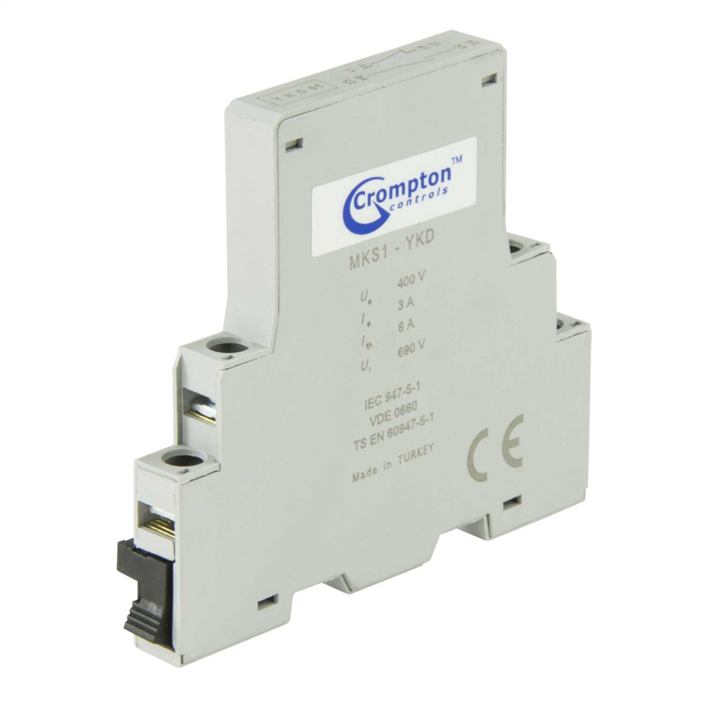 Crompton Side Mount Auxiliary 1 NO and 1 NC Contact
