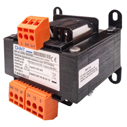 MCG 230V / 415V Input to 12V / 230V Output 150VA Panel Transformer
