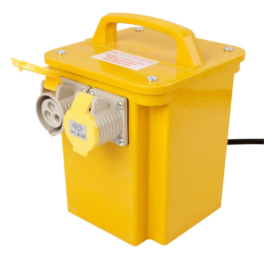 MCG 2.25kVA Single Phase Portable Tool Transformer 110V with 2 x 16A Sockets