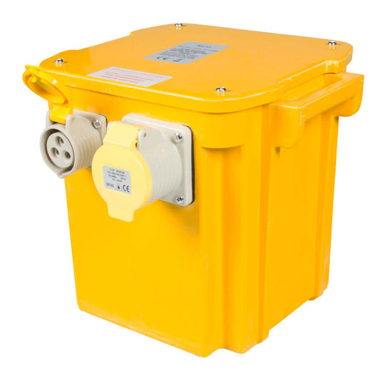 MCG 5.25kVA Single Phase Portable Tool Transformer 110V c/w 2 x 16A, 1 x 32A Sockets