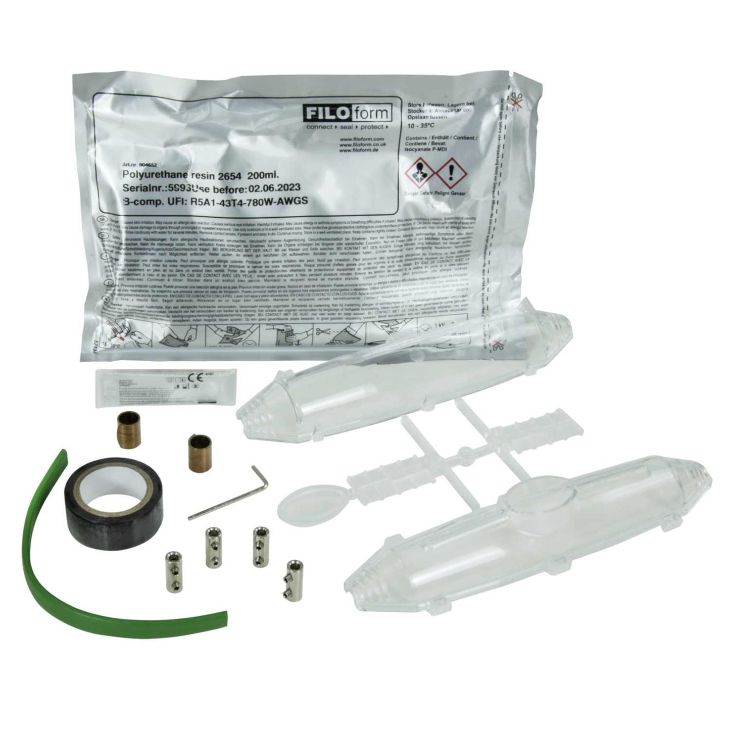 F4P CMO+C Straight Resin Joint Kit for Cables up to 4 Core