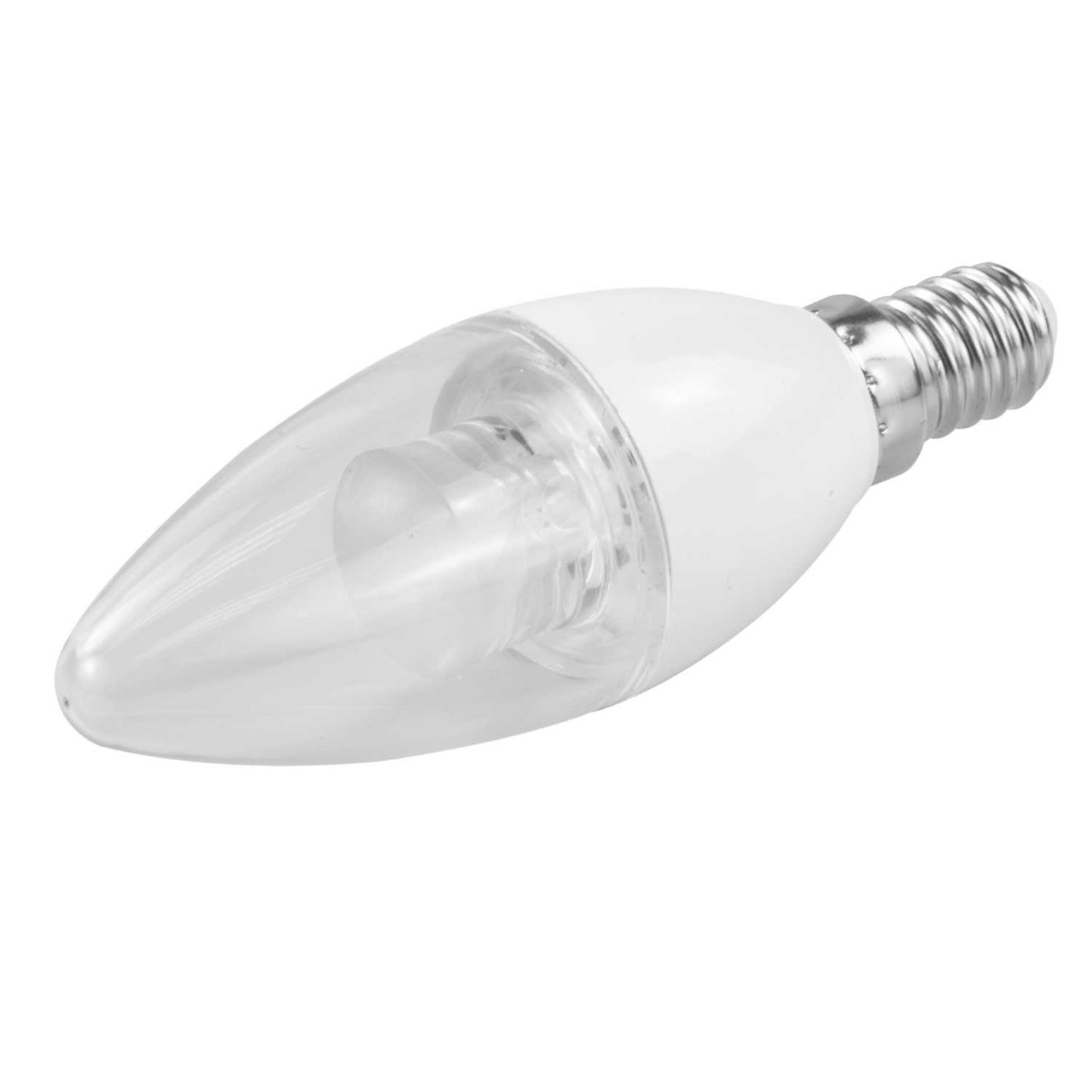 Fusion 5W SES LED Non Dimmable Candle Lamp Clear 2700K