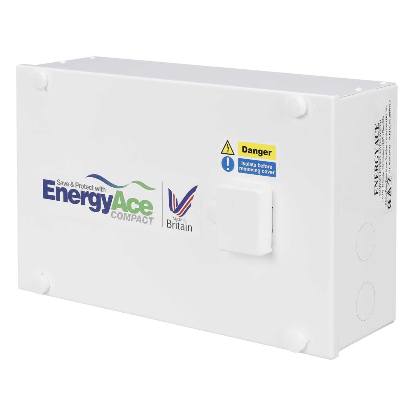 EnergyAce 63A Single Phase Compact Voltage Optimiser