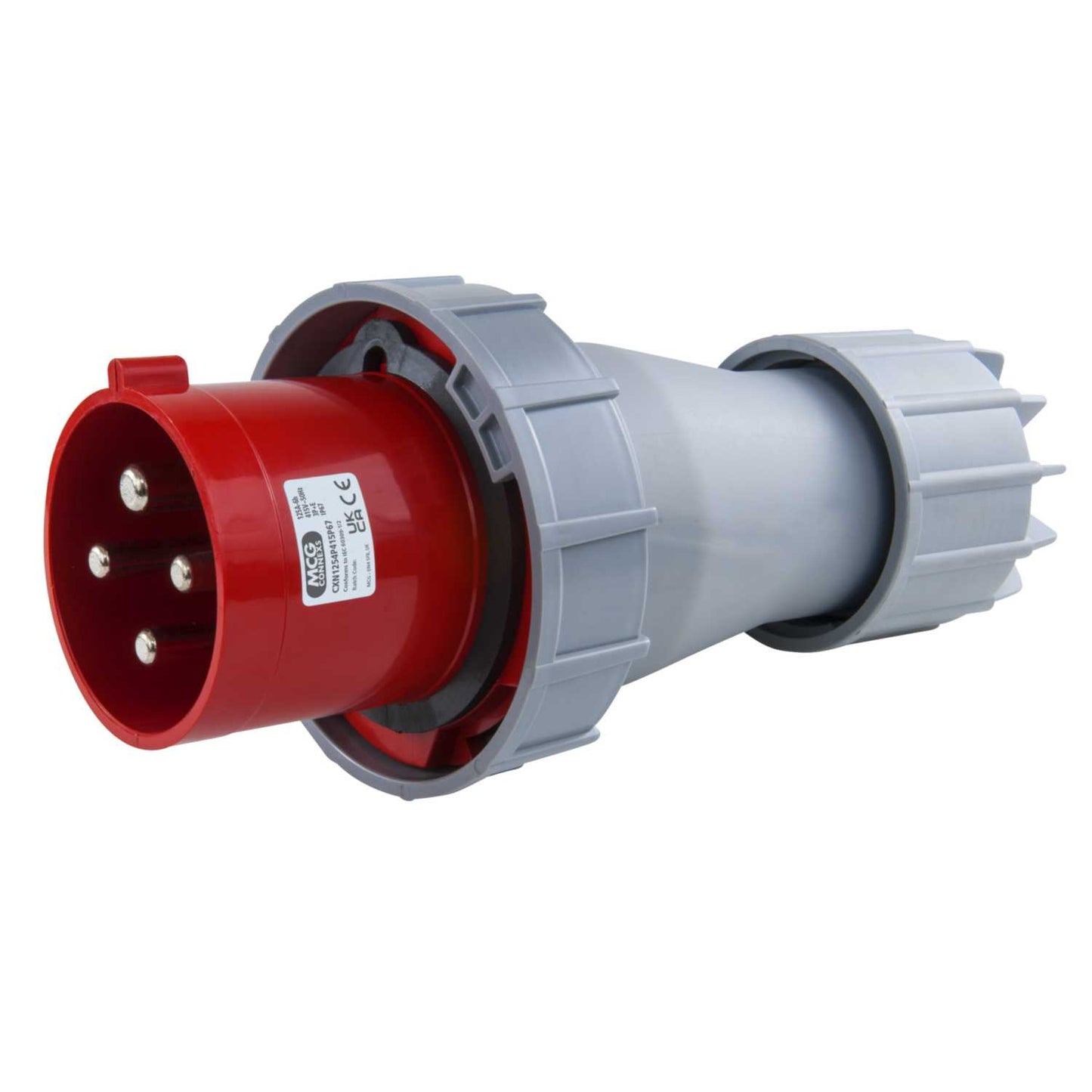 MCG 125A 3P+E 415V Plug IP67