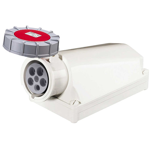 MCG 125A 3P+N+E 415V Wall Socket IP67