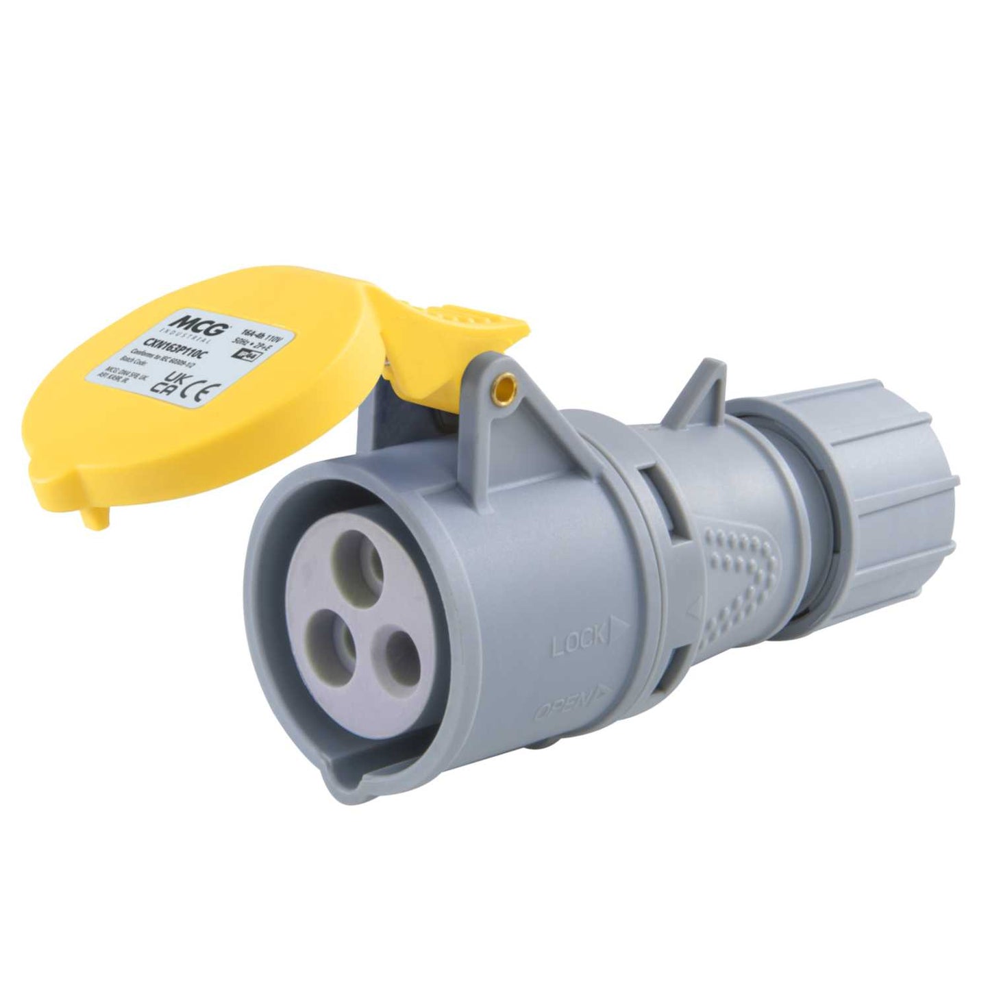 MCG 16A 2P+E 110V Coupler IP44