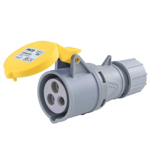 MCG 16A 2P+E 110V Coupler IP44