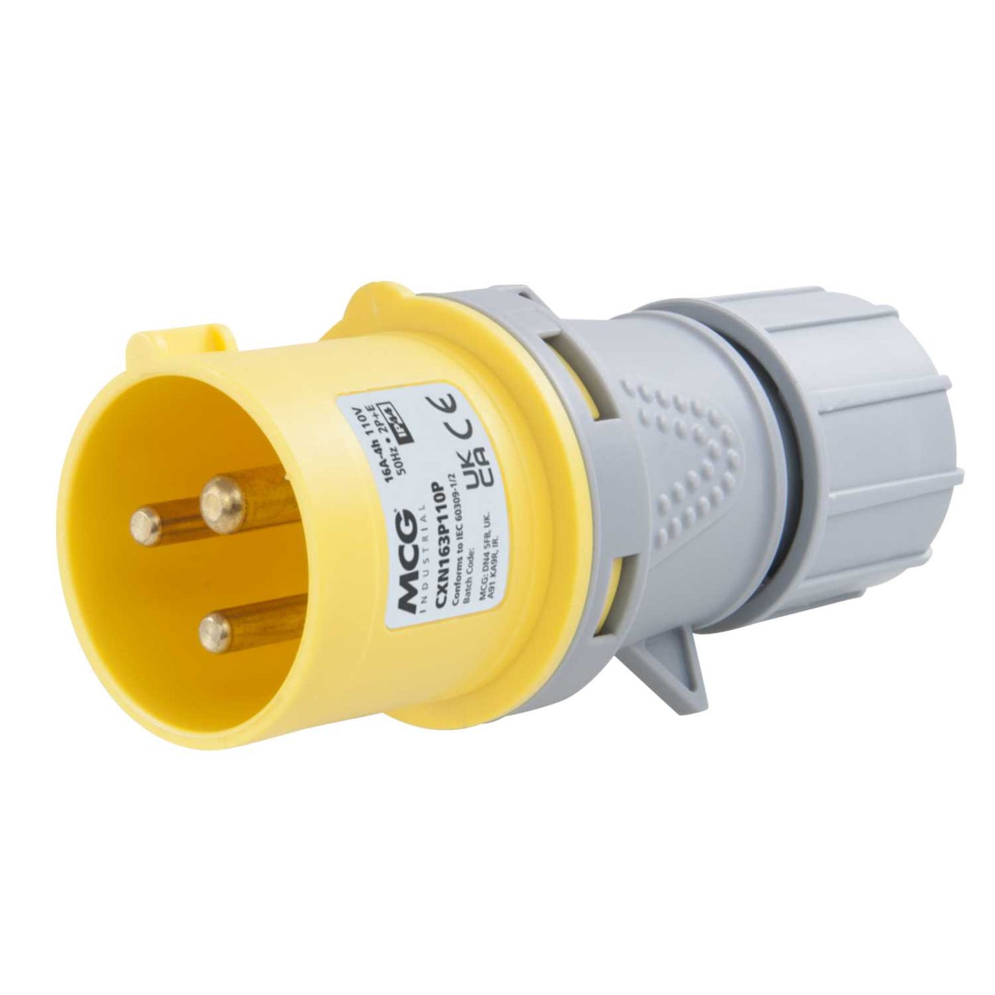 MCG 16A 2P+E 110V Plug IP44