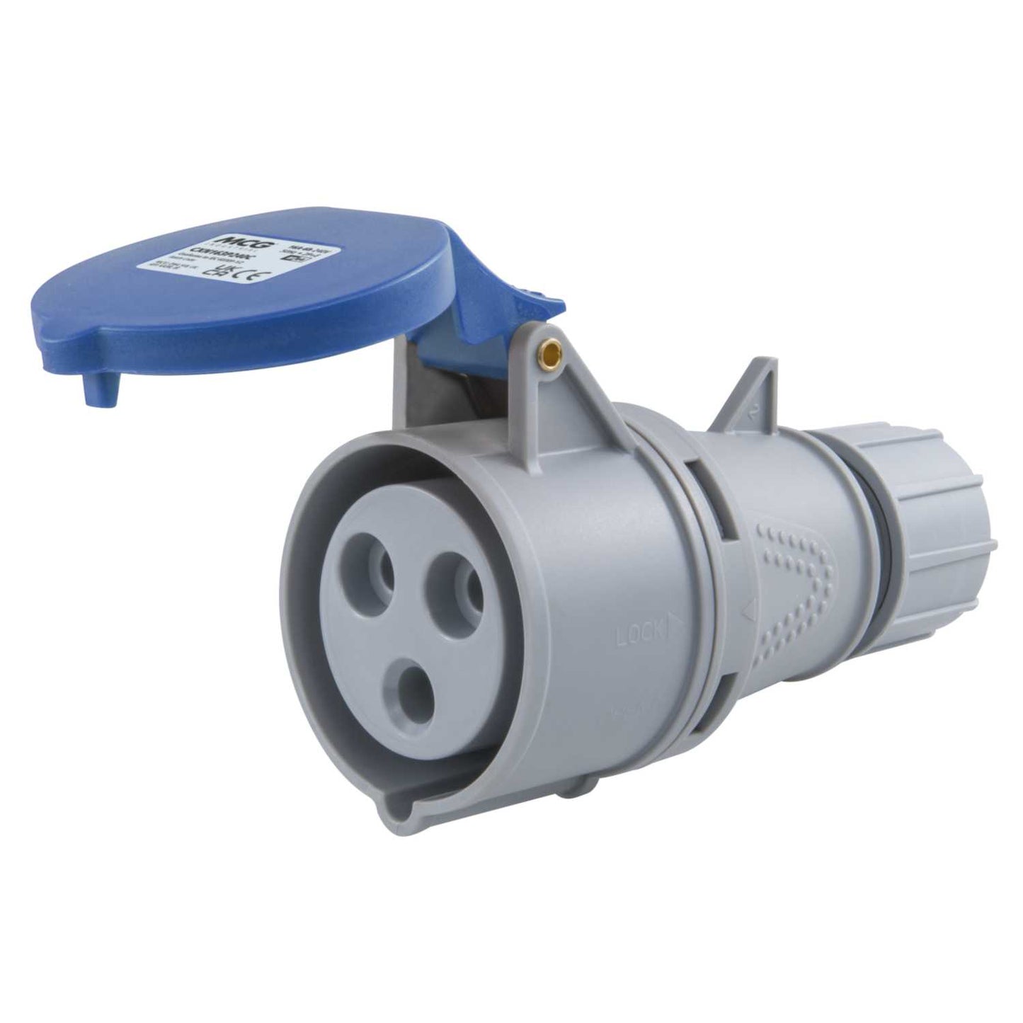 MCG 16A 2P+E 230V Coupler IP44