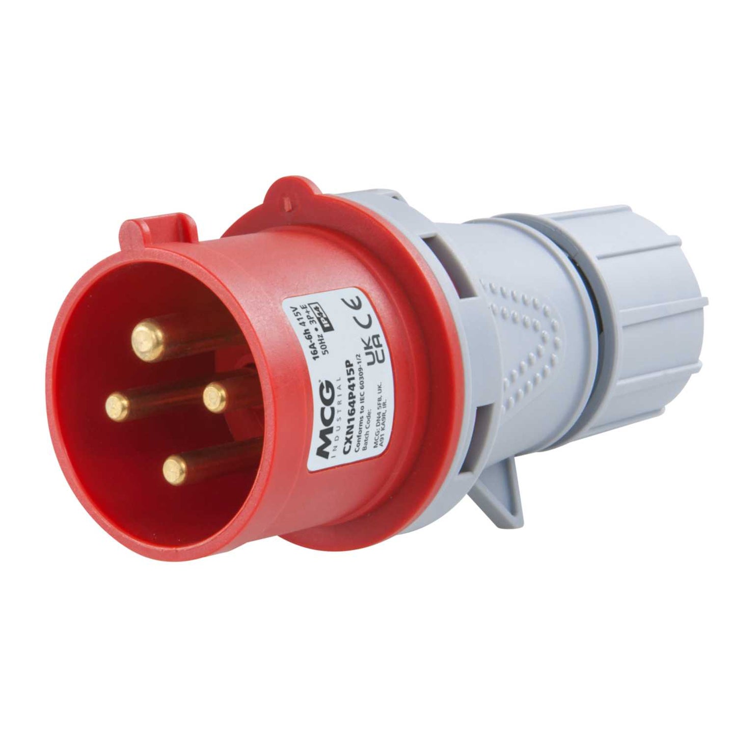 MCG 16A 3P+E 415V Plug IP44
