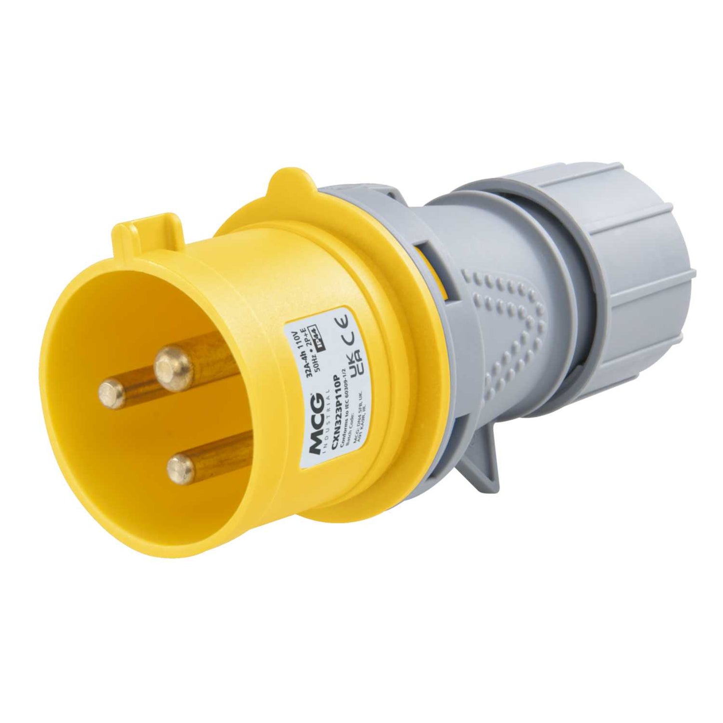 MCG 32A 2P+E Quick Connect 110V Plug IP44