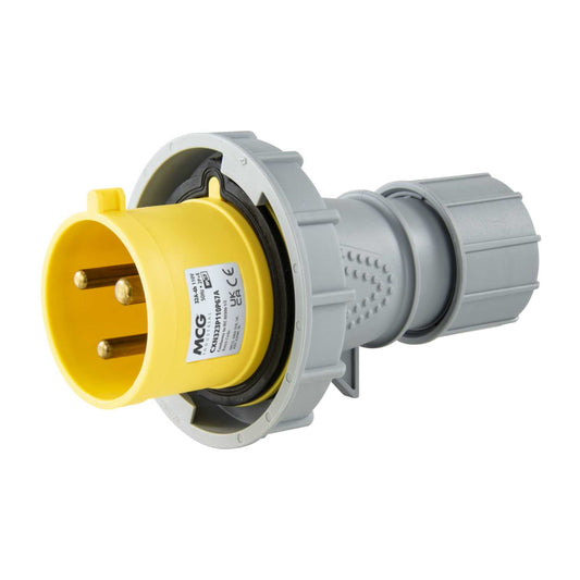 MCG 32A 2P+E 110V Plug IP67