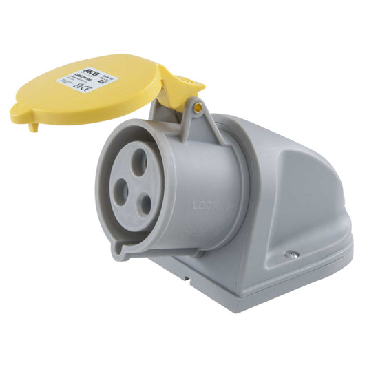 MCG 32A 2P+E 110V Wall Mounted Socket IP44