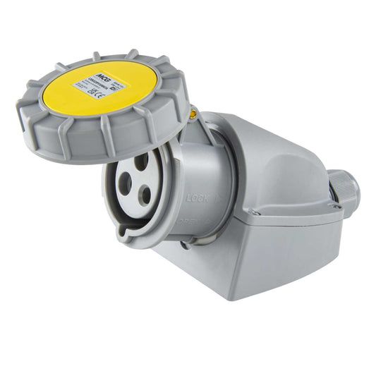 MCG 32A 2P+E 110V Wall Mounted Socket IP67