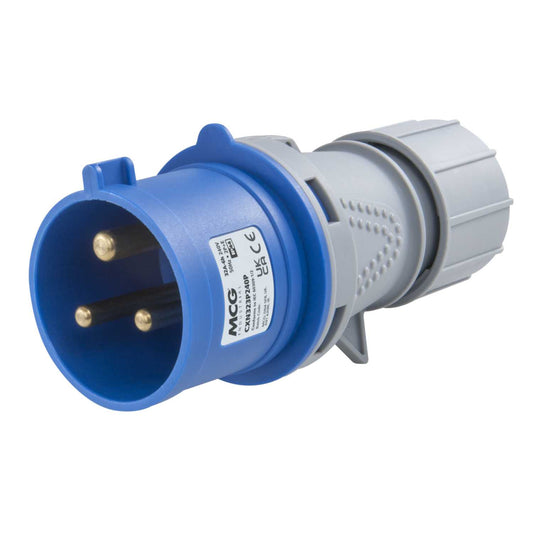 MCG 32A 2P+E 230V Plug IP44