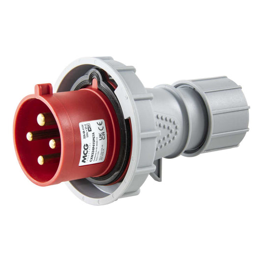 MCG 32A 3P+E 415V Plug IP67
