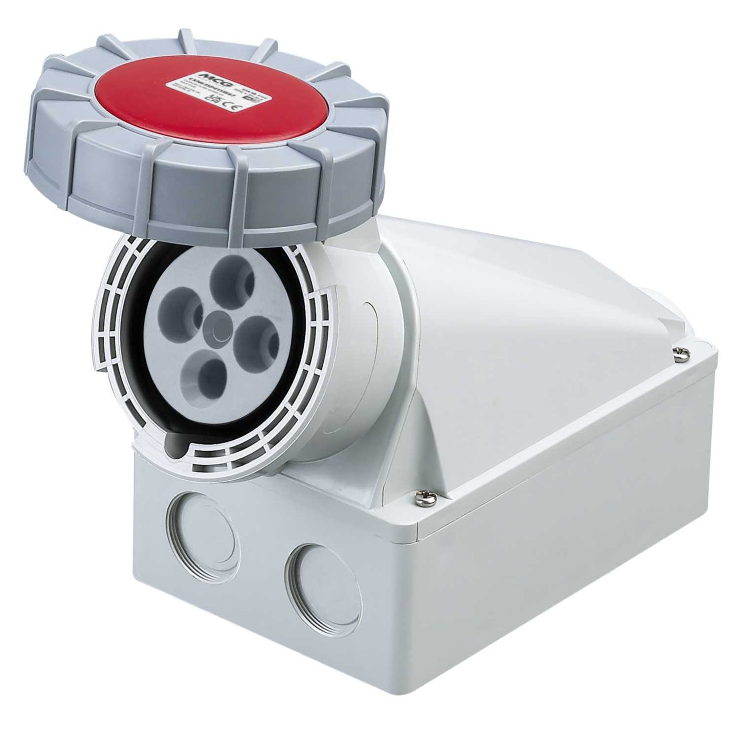 MCG 63A 3P+E 415V Wall Mounted Socket IP67