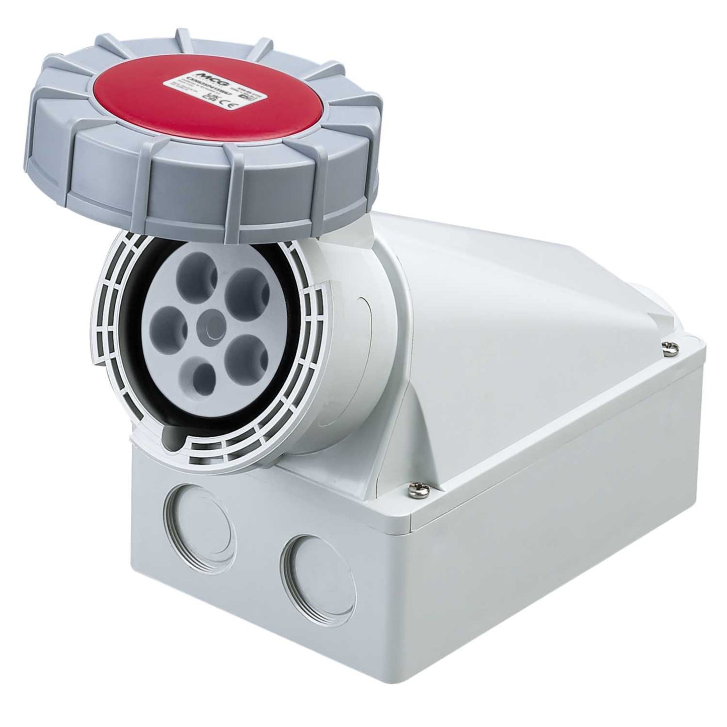 MCG 63A 3P+N+E 415V Wall Mounted Socket IP67
